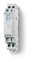 Stycznik modułowy 2R 25A 24V AC/DC, funkcja Auto-On-Off, wskaźnik zadziałania + LED, 17,5mm 22.32.0.024.4440