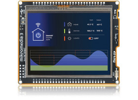 Narzędzie rozwojowe z kategorii „wyświetlacze&#148;, do użytku z: Do użytku przemysłowego, 3.5in, wyświetlacz: TFT