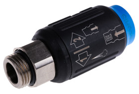 Szybkozłączka pneumatyczna Legris G 1/2 męskie rodzaj Męski Gwintowany Polimer wzmacniany 1/2in