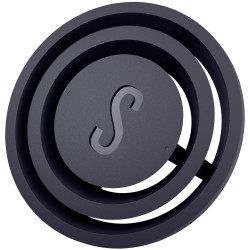 Stadler Form A-135 Orchid Pin, Dark Grey, Long-lasting, Adjustable Fragrance