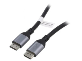 Kabel DisplayPort 1.4,HDCP 2.2 DisplayPort wtyk z obu stron DB-340105-010-S