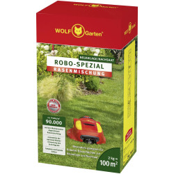 WOLF-Garten 3827045 Lawn seed for robotic mowers durable and efficient