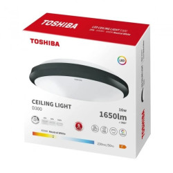 TOSHIBA LED CEILING 30 16W 4000K 3BRIGHT (B)