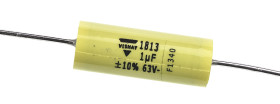 Kondensator foliowy 1μF 40 V ac, 63 V dc Vishay Poliester metalizowany THT ±10