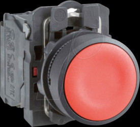 XB5AA42 Pushbutton, 1 NC, momentary