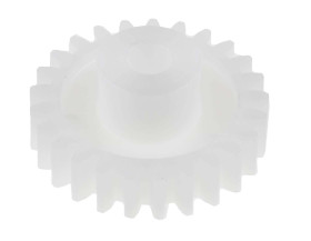 Koło zębate walcowe l.zębów: 25 1 POM śr. otworu: 5mm śr. piasty: 11.7mm