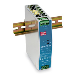 Zasilacz impulsowy 3,2A 24VDC 76,8W jednowyjściowy NDR-75-24