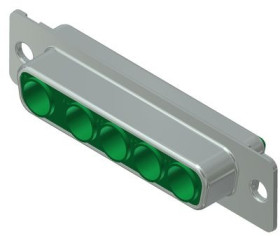 D-Sub socket, 10 pole, 5W5, unequipped, straight, crimp connection, 3005W5SXX99A10X