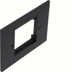 tehalit.VE-EE Płytka czołowa 1x50 do GBZ czarny PA GBZWR19005