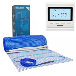 Zestaw grzewczy 270W Mata 1,5m2 (3x0,5m) THM180-015 + termostat HW500 GRAND MEYER