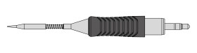 Grot lutowniczy ołówkowy Weller do Lutownica WXMPS-MS (Smart) Stożkowa 0,4 mm RTMS