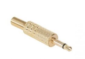 WTYK JACK 3.5MM MONO ZLOTY