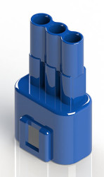 Złącze przewód-przewód Wtyczka Montaż na kablu 3P 300 V EDAC