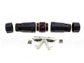 Łącznik wodoodporny STP-6a, beznarzędziowy