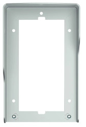 Osłona z daszkiem do paneli sfera 2 moduły aluminium 350521