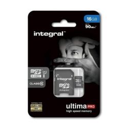 PAMIEC SDHC 16GB INTEGRAL C.10+ADAPTER