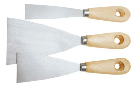 Szpachle malarskie 30-80 mm, zestaw 3 szt.