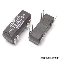 HE721A1200 Reed Relay 12V 0.5A THT HAMLIN