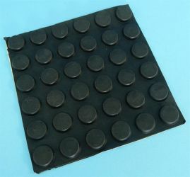 NÓŻKA GUMOWA SAMOPRZYLEPNA 19mm h=4,5mm