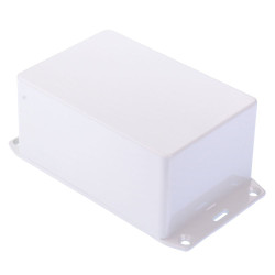 1591TFLGY Hammond Multipurpose Grey FRABS Enclosure Flanged Lid 120 x 80 x 59mm