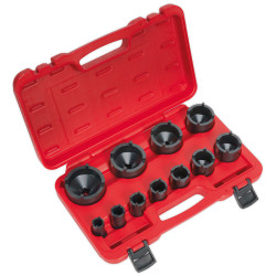 Sealey CV025 Ball Joint Socket Set 11pc 1/2&quot;Sq Drive