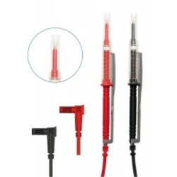Przewód kontrolny do multimetrów długość przewodu 1.5m Chauvin Arnoux kategoria CAT IV Złącze 4 mm męskie Zestaw