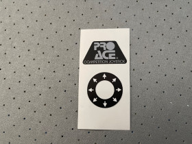 Pro Ace Competition Joystick sticker set
