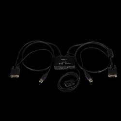 SV211USB 2 Port USB VGA Cable KVM Switch