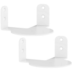 My Wall HS46WL speaker wall mount white 2 pcs wall brackets durable support