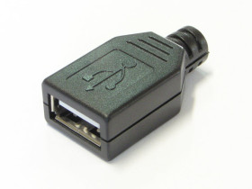 Gniazdo USB typ A na przewód