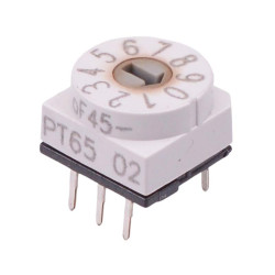 PT65102 BCD Complement Rotary Coded Switch APEM