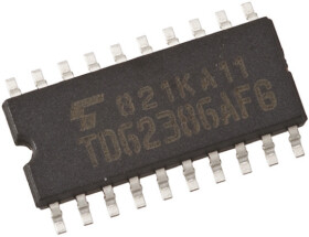 Układ przerzutnika TC74AC273F(F) 8 AC 20-pinowy, wyjście Cyfrowe, SOP, 85 °C, -40 °C, Toshiba