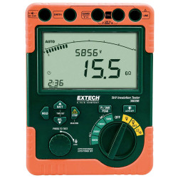 Extech 380396 Insulation Tester 500-5000V PI/DAR AC/DC Voltage Timer