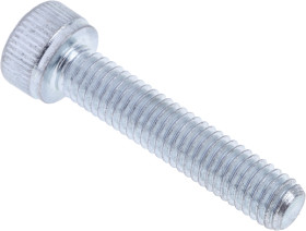 Śruba imbusowa M5 długość 25mm Nakrętka, gniazdo sześciokątne Stalowe RS PRO