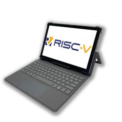 PINETAB-V - 10.1" 8GB/128GB RISC-V based Linux tablet with detachable backlit keyboard