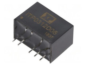 Przetwornica DC/DC 3W 4,5-18VDC / 5VDC -5VDC ITP0312D05