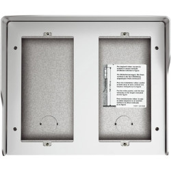 Obudowa natynkowa z daszkiem do paneli sfera 4 moduły aluminium 350641