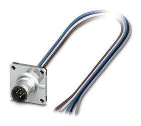 Przewód czujnik-siłownik ze złączem Złącze M12 liczba rdzeni 5 długość 500mm Rodzaj A Męskie