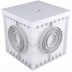 Studzienka odgromowa gruntowa kontrolno-pomiarowa 20x20x20cm IP54 Euro-Box
