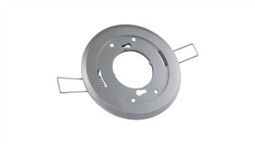 Oprawa Podtynkowa Stała Okrągła Srebrna Goldlux Gx53 Tworzywo Sztuczne