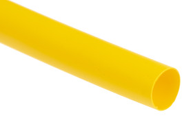 Rurka termokurczliwa średnica przed 9.5mm żółta średnica po skurczeniu 3mm RS PRO 3:1 dł. 1.2m