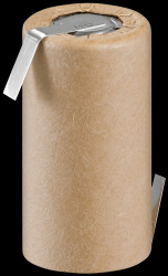 72875 Sub-C, 1500 mAh, soldering lug (Z)