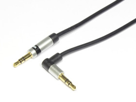 Kabel JACK 3.5 - JACK 3.5 VITALCO JKJ53 0.5m kątowy