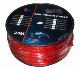 PRZEWOD 8GA 6.7MM CU CZERWONY