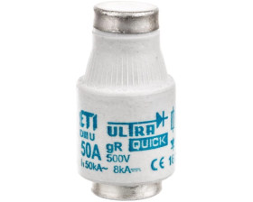 Wkładka bezpiecznikowa 50A DIII gR 500V DIIIUQ50A E33 004323002
