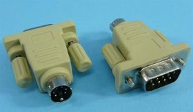 DSUB-9M-WT.PS/2 ADAPTOR