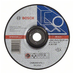 Bosch 2608600379 Expert Metal Grinding Disc 180mm Durable Safe Steel