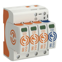 Ogranicznik przepięć 3P+N B+C V50-3+NPE280 OBO