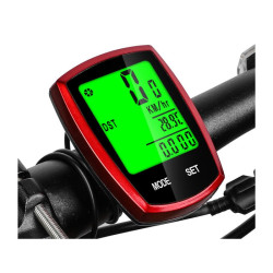 Licznik rowerowy bezprzewodowy z prędkościomierzem / 14396