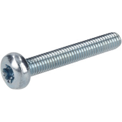 R-TECH 337212 Pan Head Recess T Drive Machine Screws M3 20mm T20 - Pack Of 100